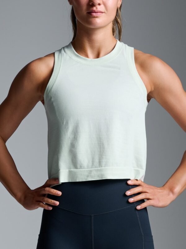 HERE TODAY Cropped Tank Mint