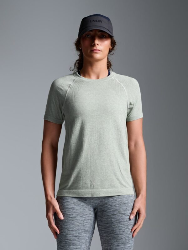 Tops_Here-Today-Tee_SageMarl-01 HERE TODAY MELANGE Short Sleeve Tee Sage Marl