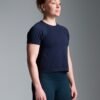 HERE TODAY Cropped Tee True Navy