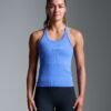 MUSCLE TANK (RECYCLED) Vibrant Blue