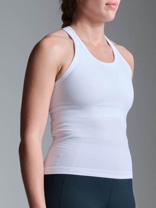 MUSCLE TANK (RECYCLED) White