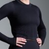 Tops_PowerCrop-LS-Black-04_2bf49f59-88c1-4029-a2c5-e7c7019d8654 POWER CROP Long Sleeve Top Black