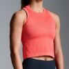 POWER CROP Tank Coral