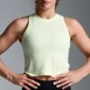 POWER CROP Tank Lemon Lime
