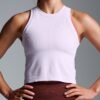 POWER CROP Tank Lilac
