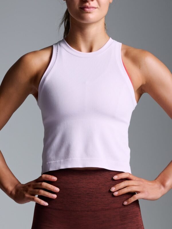 POWER CROP Tank Lilac