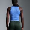 Tops_PowerCrop-Tank_Vibrant-Blue-02 POWER CROP Tank Vibrant Blue